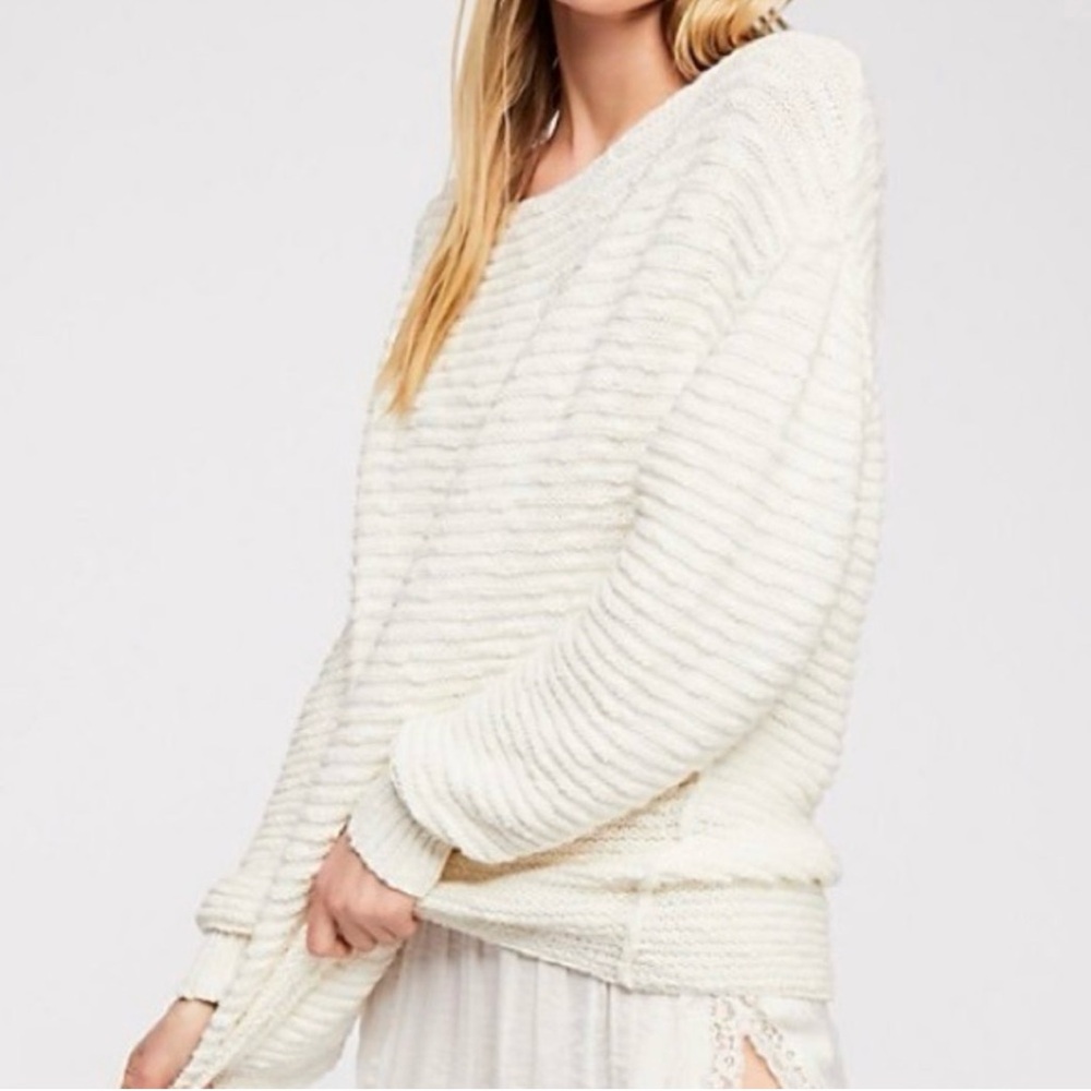 Free People Menace Tunic Sweater Size M